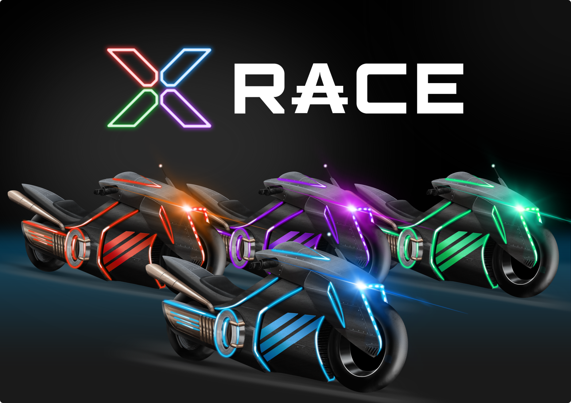 x racer logo